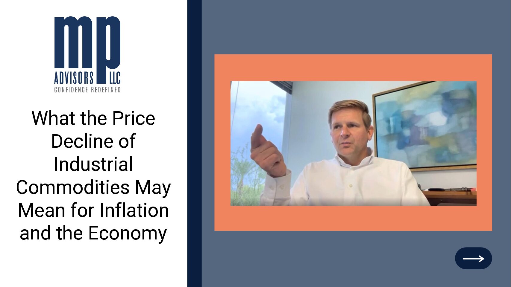 Question #34 – What the price decline of industrial commodities may mean for inflation and the economy